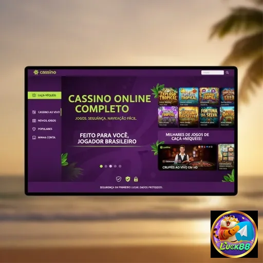 Ilustração de Jogos de Slots Variados
